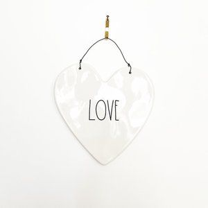 ✨ NWT Love Heart Sign | Rae Dunn
